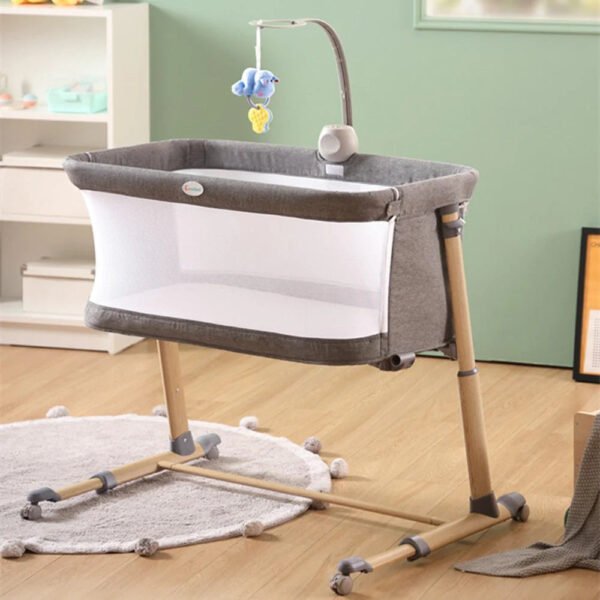 Zazee Baby Swim Float Canopy Adjustable Bedside Baby Crib - Image 2